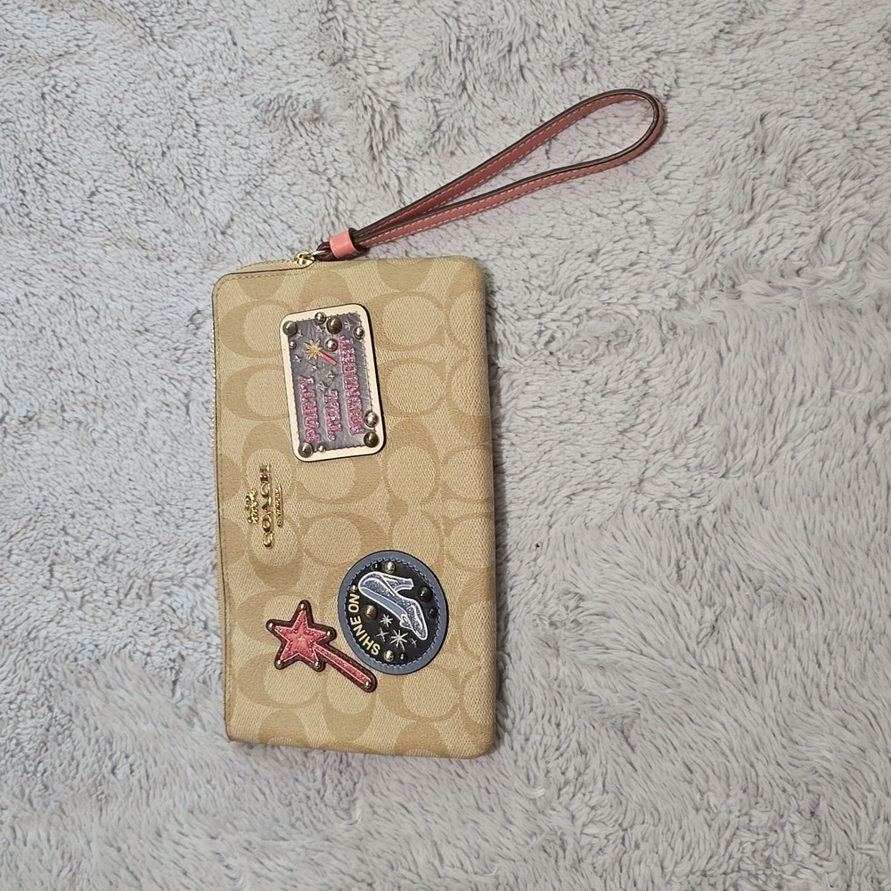 Coach x Cinderella Wristlet